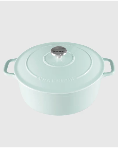 Chasseur - Round French Oven 28cm - Duck Egg Blue