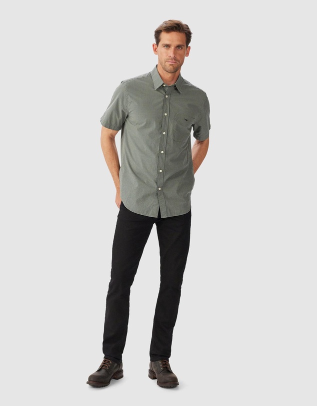 R.M.Williams - Parkes Regular Poplin SS Shirt