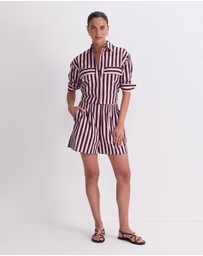 Sportscraft - Tara Stripe Cotton Short