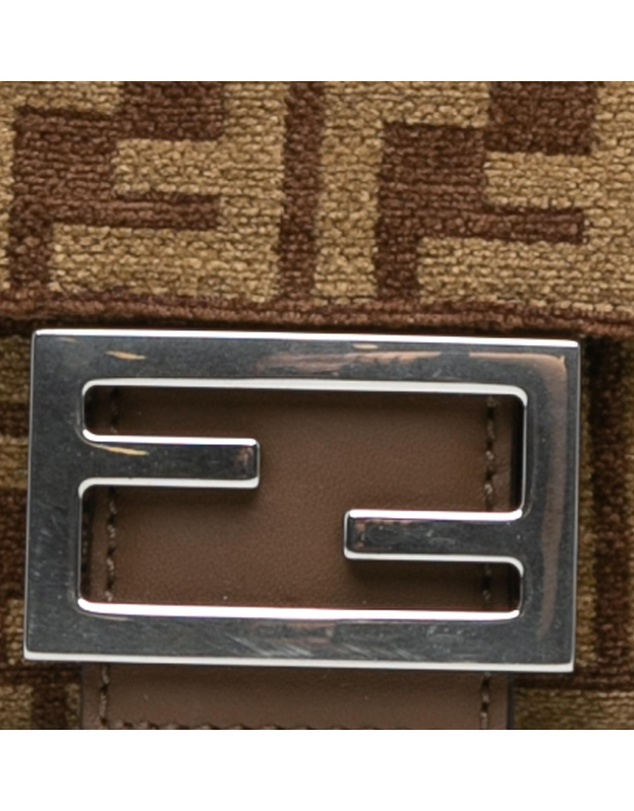 Pre-Loved by Azura Reborn - Pre-Loved Fendi FF motif Baguette Shoulder Bag