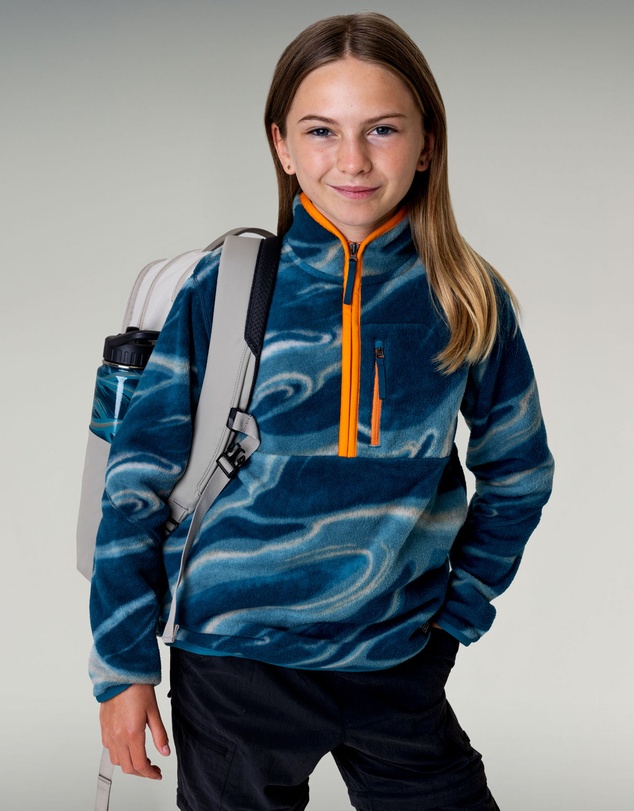 Kathmandu - Kids Trailhead Fleece 1/4 Zip Pullover