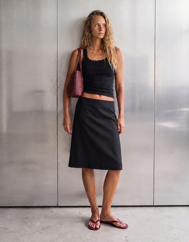 Style Addict - Lace Trim Tank
