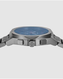 Armani Exchange - Gun-Metal Chronograph Watch