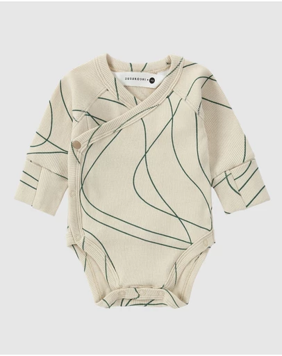 Susukoshi - Kimono Bodysuit Long Sleeves