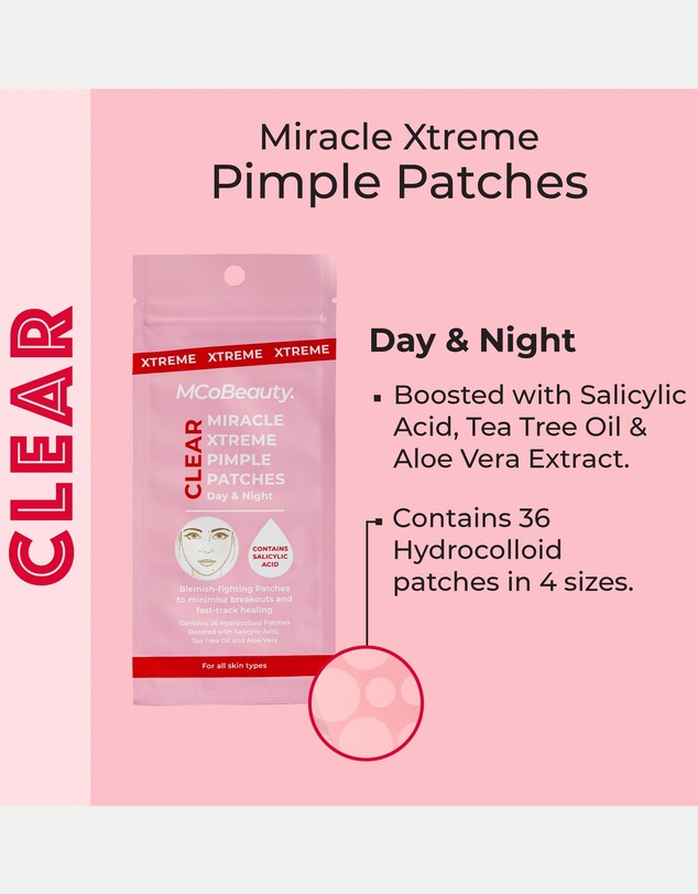 MCoBeauty - Clear Miracle Xtreme Day & Night Pimple Patches
