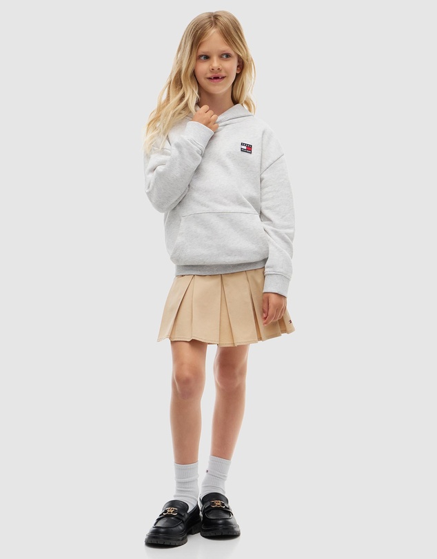 Tommy Hilfiger - Kids Unisex 8-16 Flag Logo Hoodie - Teens
