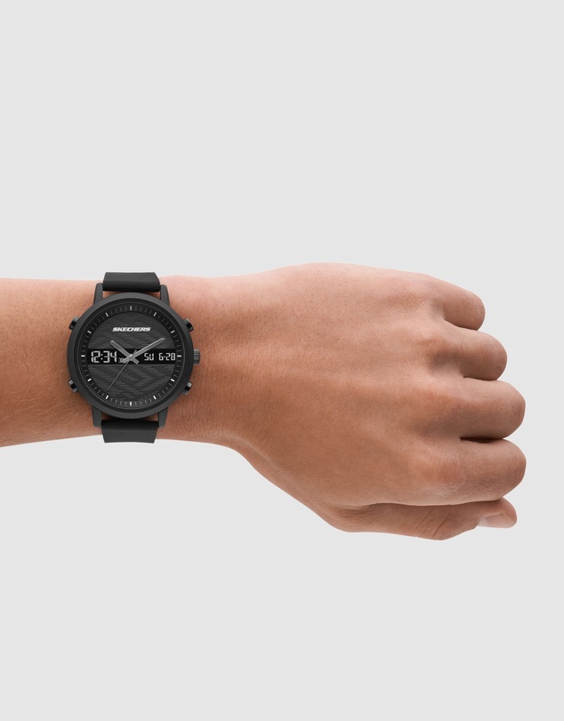 Skechers - The Lawndale Black Analogue Watch
