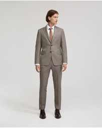 Oxford - Byron Luxury Half Canvas Wool Suit Jacket