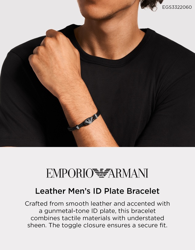 Emporio Armani - Gunmetal Bracelet