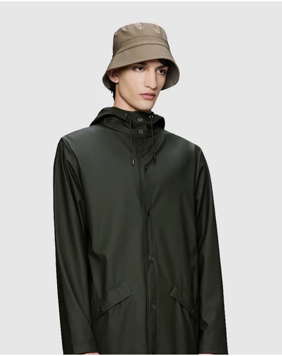 RAINS - Unisex Bucket Hat Beige