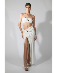 Bardot - Dylan Split Front Maxi Skirt