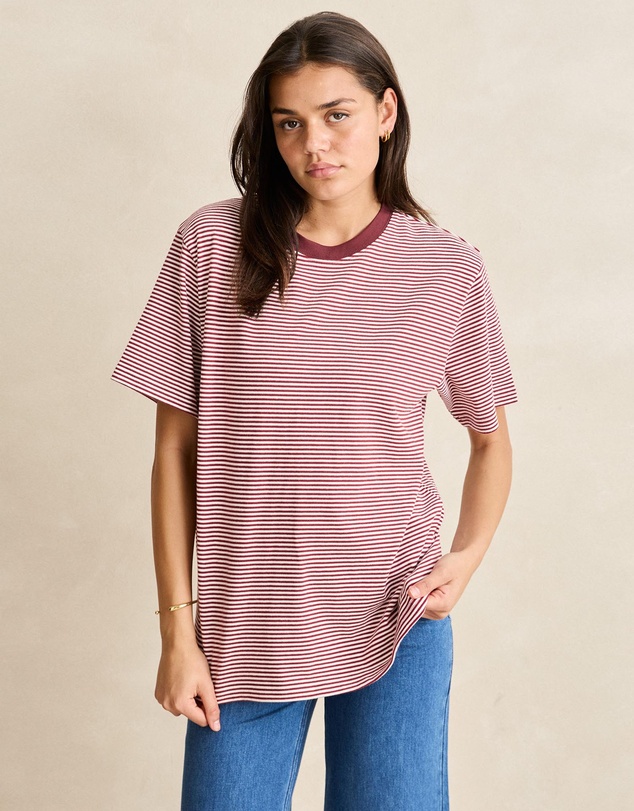 Rhythm - Essential Stripe SS T-Shirt
