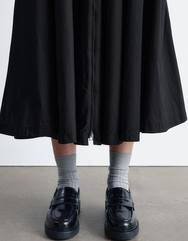 & Other Stories - Drawstring A-line Midi Skirt