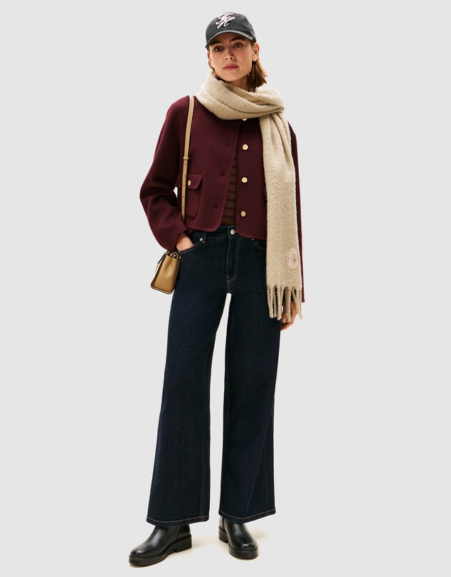Tommy Hilfiger - Denim Rinse 70's Wide Leg High Waist Jeans