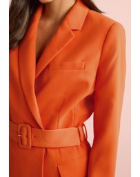 NEXT - Tailored Long Sleeve Belted Blazer Dress