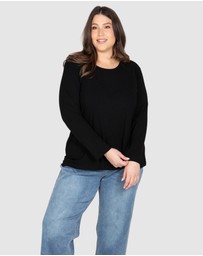 Love Your Wardrobe - Kayla Long Sleeve Rib Tee