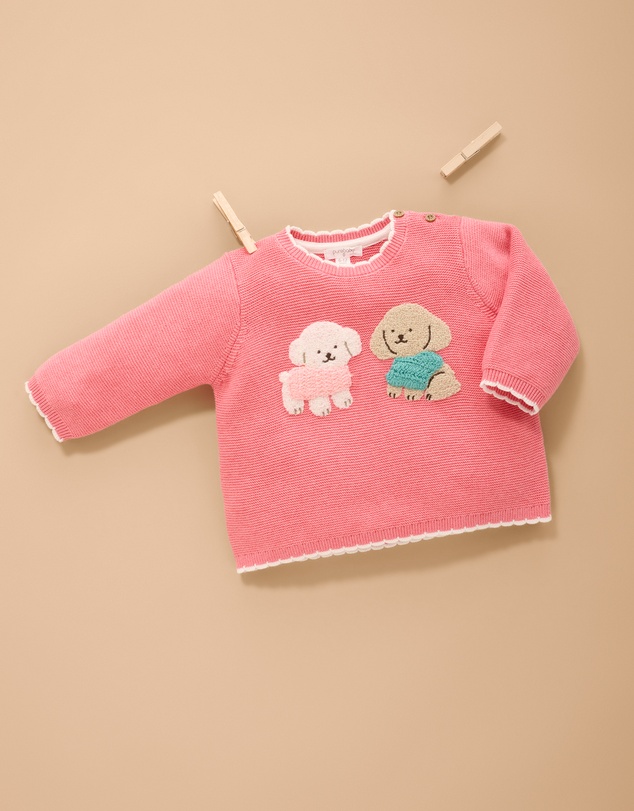Purebaby - Puppy Jumper-Kids-Babies