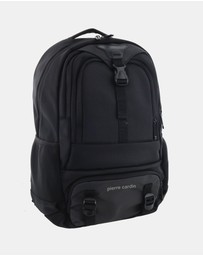Pierre Cardin - Pierre Cardin Men's Nylon Computer/Business Backpack
