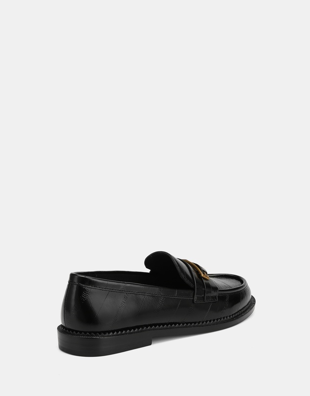 Wittner - Bennett Croc Embossed Leather Loafers