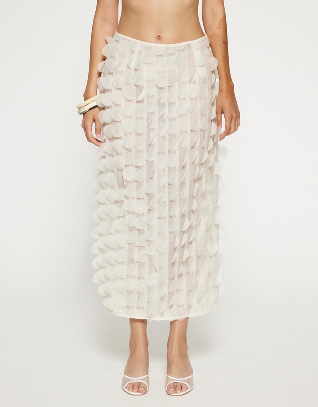 Lover - Este Ruffle Midi Skirt