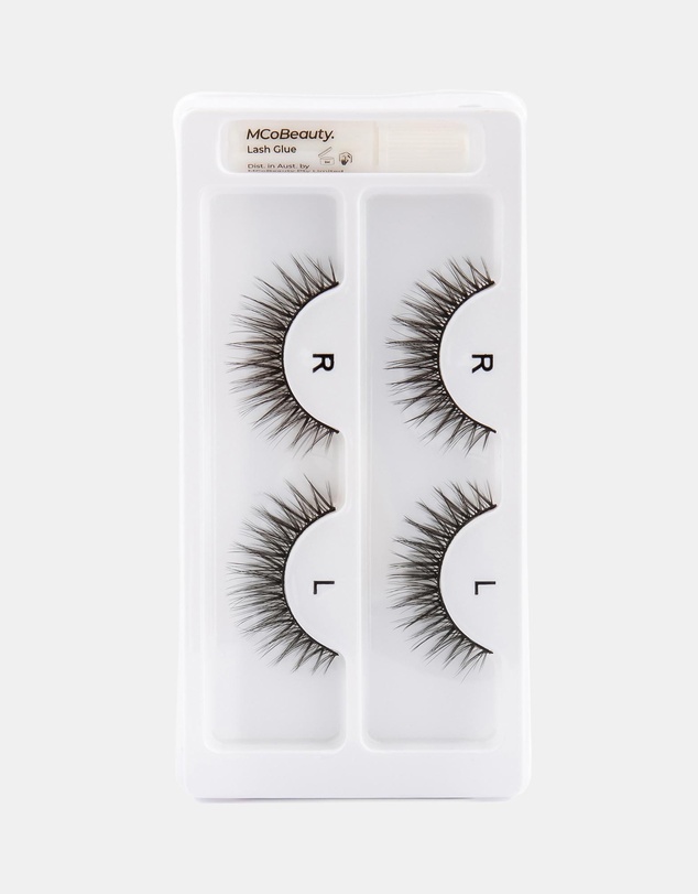 MCoBeauty - Longwear False Lashes Natural Duo Set - Ibiza
