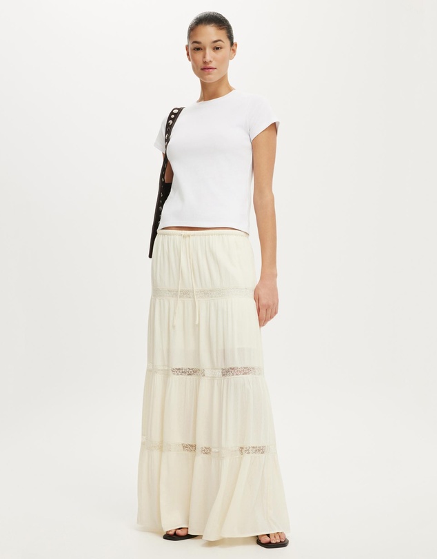 Cotton On - Haven Multi Tiered Maxi Skirt