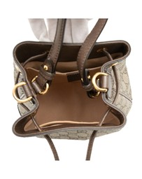 Pre-Loved by Azura Reborn - Pre-Loved Small GG Supreme Ophidia Web Bucket Bag