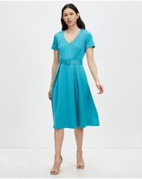 Pink Ruby - Spring Racer A-Line Dress