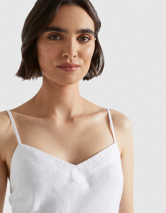 Seed Heritage - Core Linen Slip Maxi Dress
