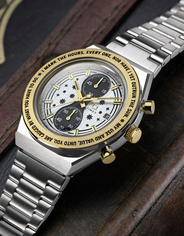 TIMEX - Harry Potter x Q Timex Time Turner Chronograph 40mm Stainless Steel Bracelet Watch