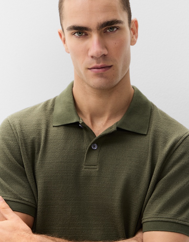 UNISON - Brick Stitch Polo
