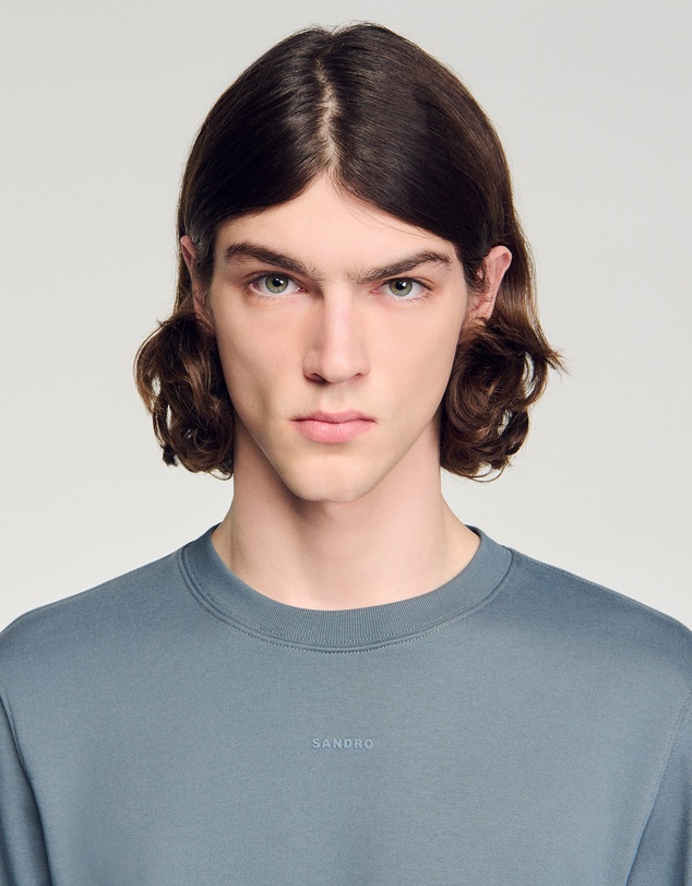 Sandro - Sandro Logo Crewneck Sweatshirt