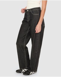 Thrills - Sloane Low Rise Barrel Jeans