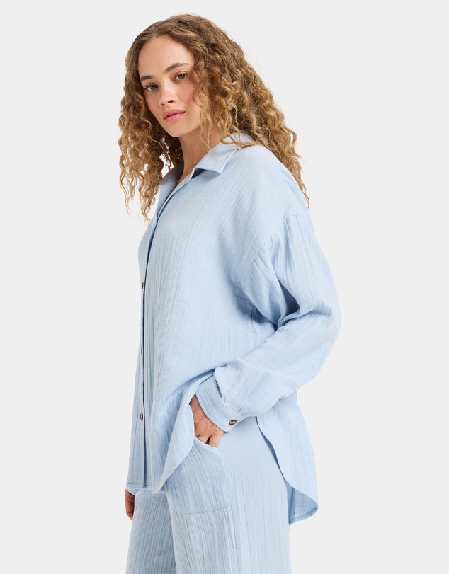 Roxy - Womens Morning Time Long Sleeve Shirt