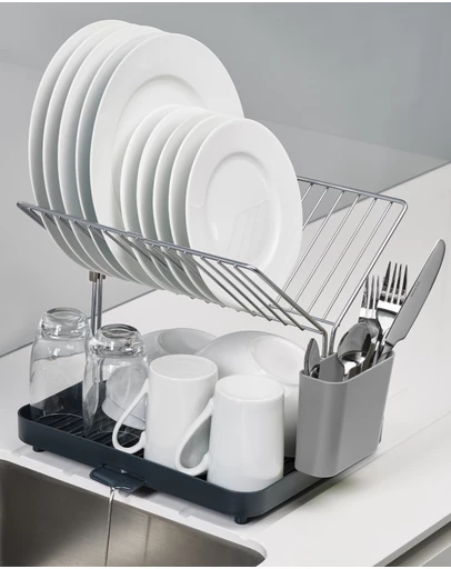 Joseph Joseph - Y-Rack™ 2-tier Dish Rack (Grey)