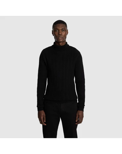 yd. - Jimmy Roll Neck Knit Jumper
