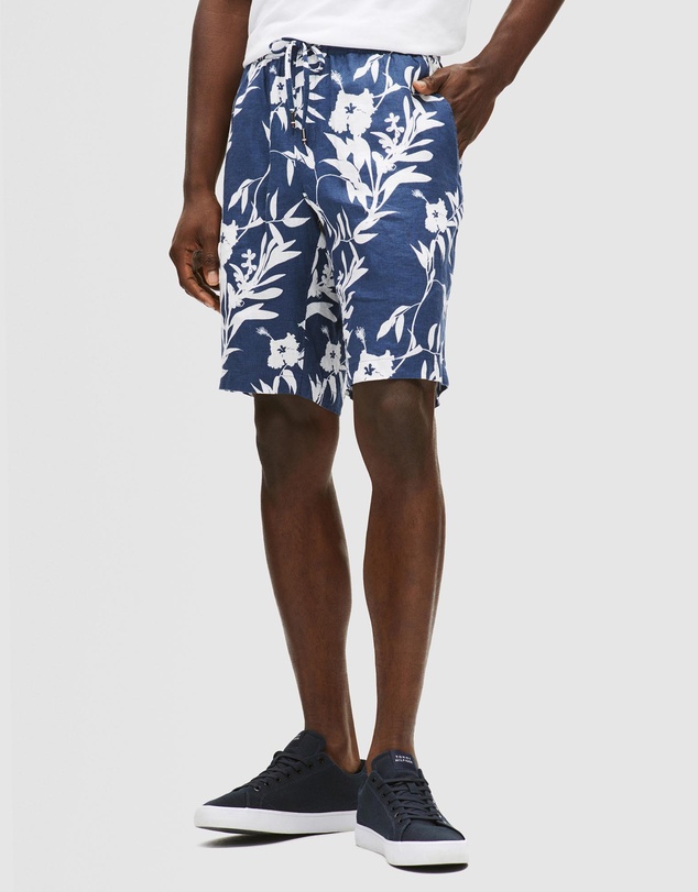 Tommy Hilfiger - Harlem Linen Print Shorts