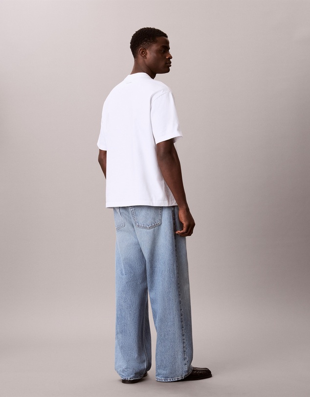 Calvin Klein Jeans - Palm Leaf Logo Graphic Relaxed T-Shirt