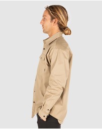 UNIT Workwear - UNIT Mens Long Sleeve Task Work Drill Shirt
