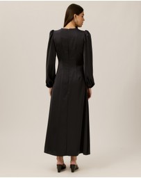 Tussah - Florence LS Satin Midi Dress