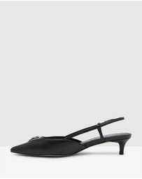 GUESS - Jesson Sling Back Kitten Heels