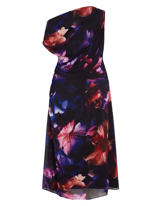 City Chic - Vivid Floral Maxi Dress
