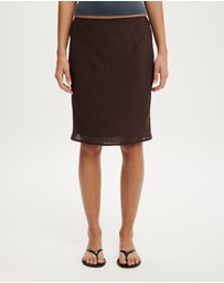 Cotton On - Layla Midi Slip Skirt