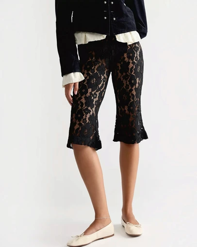 High Heel Jungle - Isla Lace Capri