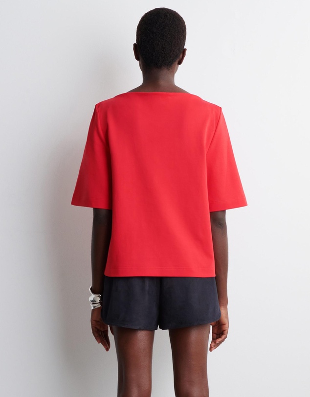 COS - Boat-Neck Cotton T-Shirt