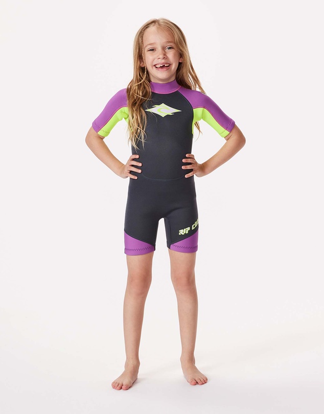 Rip Curl - Groms Omega Back Zip Springsuit Wetsuit