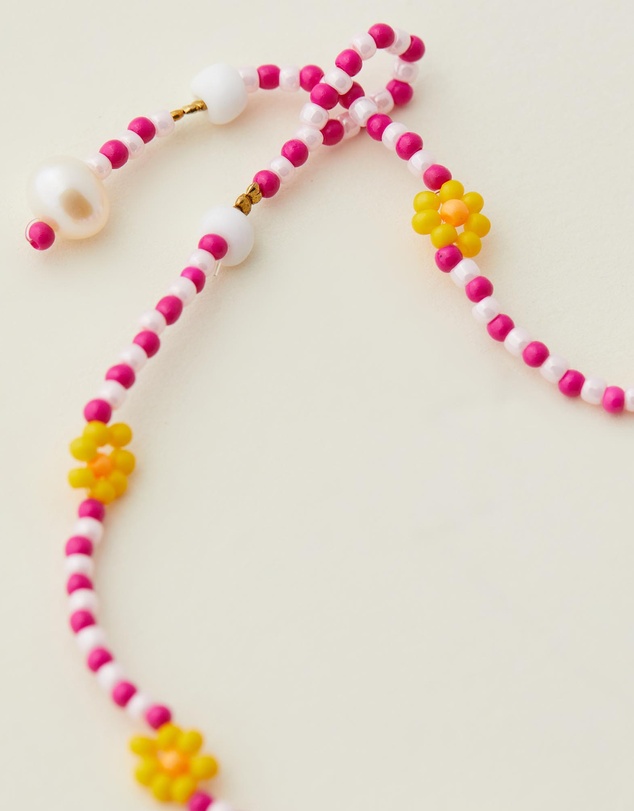 Senso - Pink Daisy Chain Choker