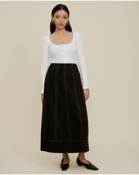 The Fated - Ann Panelled Skirt