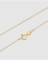 Elli Jewelry - Necklace Short Opal Vintage 925 Sterling Silver Gold Plated