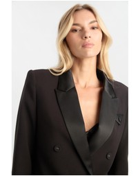 Bardot - Sloane Satin Detail Blazer